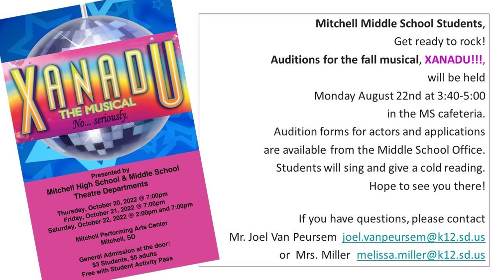 MMS Musical Audition