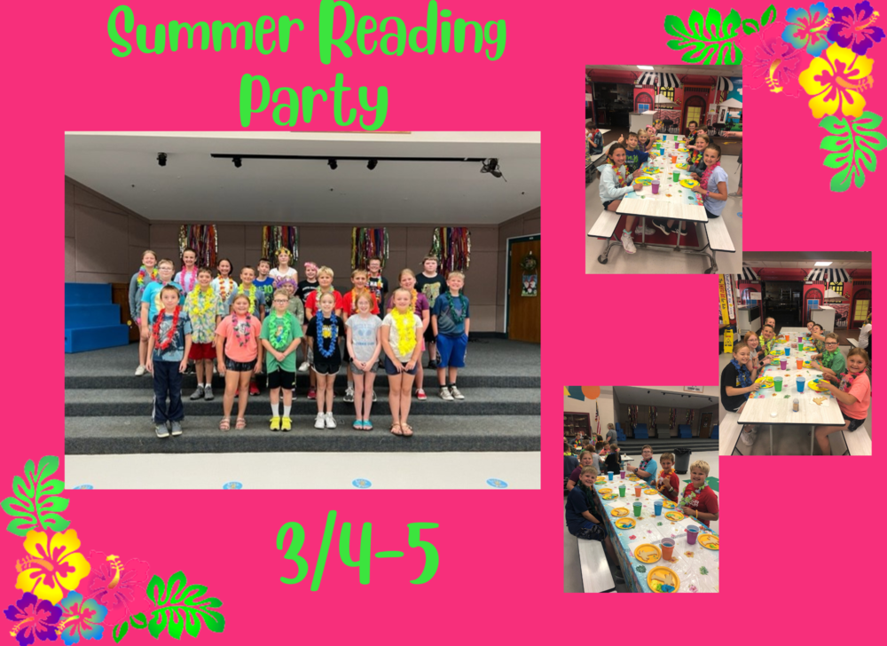 Summer Reading Party 3-5