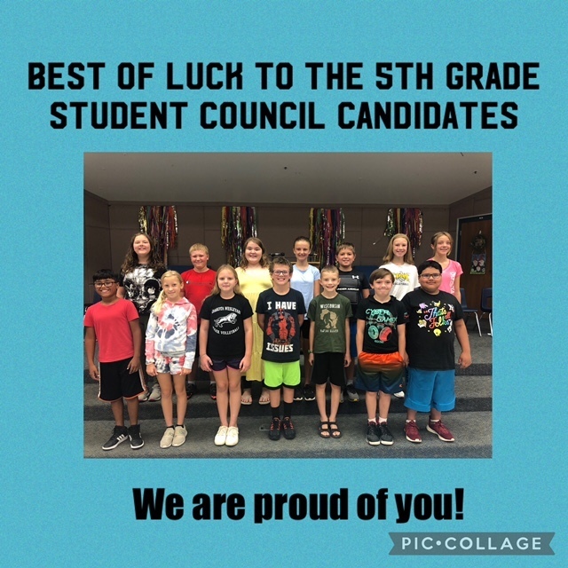 Student Council Candidates